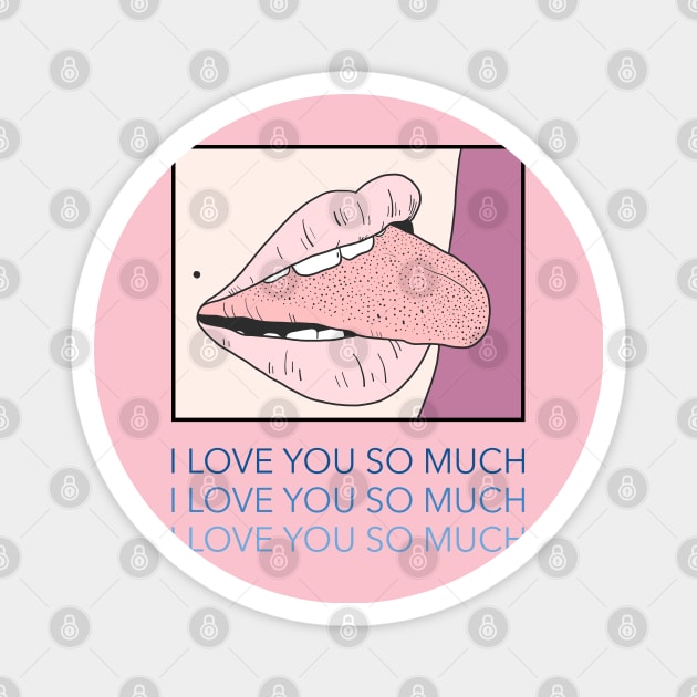 I love you so much Magnet by G-DesignerXxX